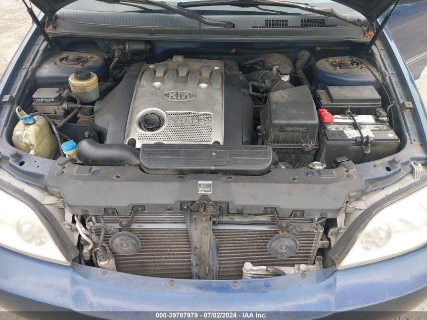 2005 Kia Sedona Ex/Lx VIN: KNDUP132X56713296 Lot: 39787979