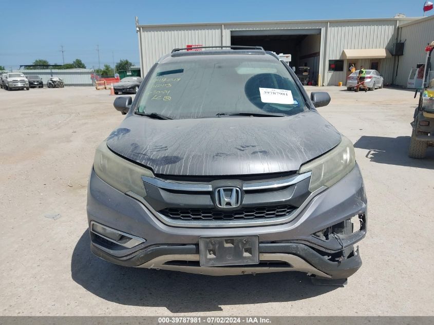 2015 Honda Cr-V Ex-L VIN: 2HKRM3H71FH542413 Lot: 39787981