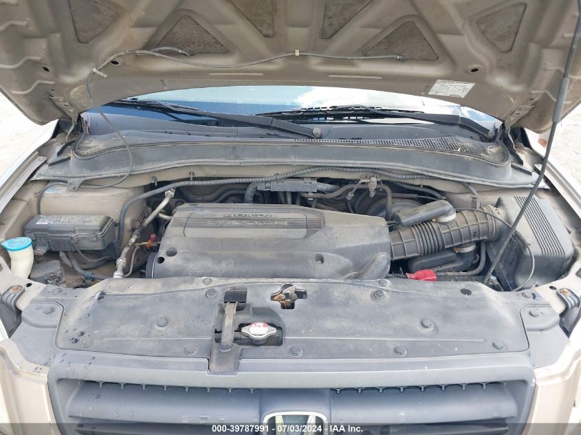 2003 Honda Pilot Ex-L VIN: 2HKYF18643H602259 Lot: 39787991