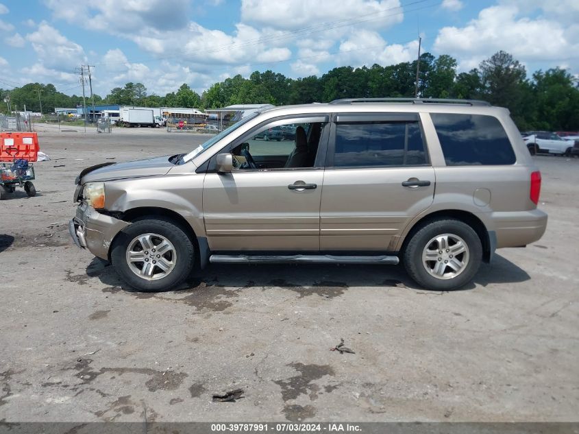 2003 Honda Pilot Ex-L VIN: 2HKYF18643H602259 Lot: 39787991