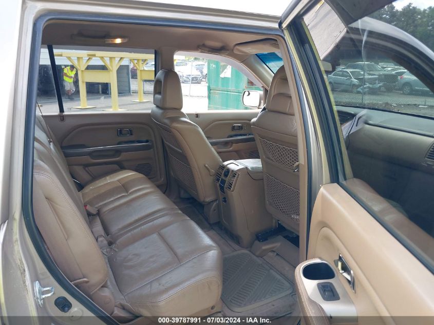 2003 Honda Pilot Ex-L VIN: 2HKYF18643H602259 Lot: 39787991