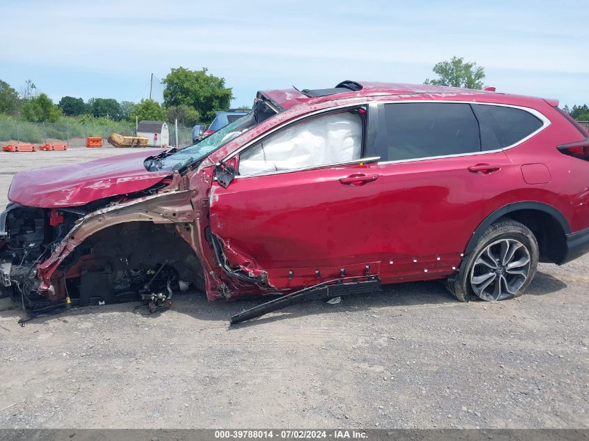 2022 Honda Cr-V Awd Ex-L VIN: 5J6RW2H88NL004485 Lot: 39788014