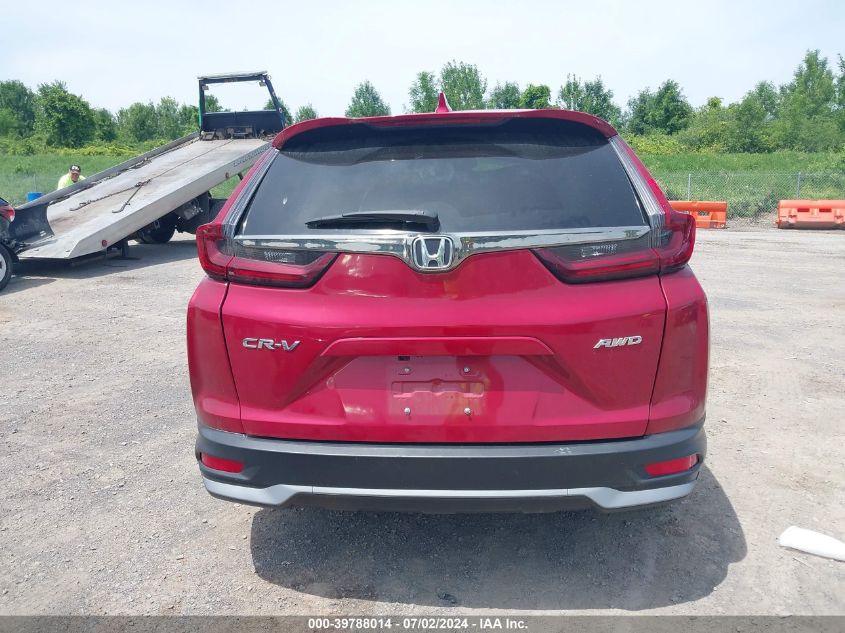 2022 Honda Cr-V Awd Ex-L VIN: 5J6RW2H88NL004485 Lot: 39788014