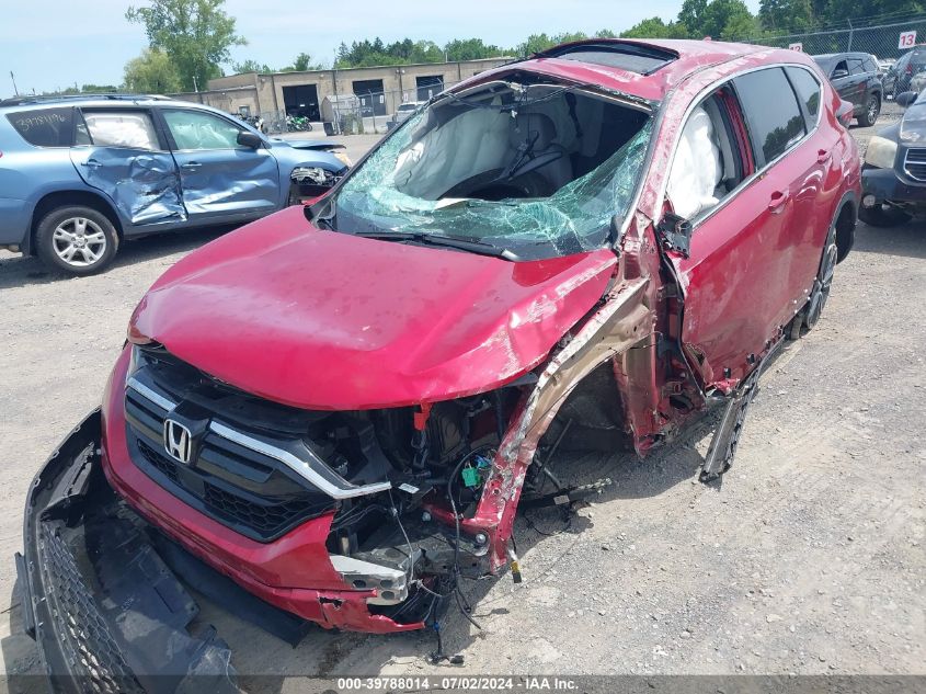 2022 Honda Cr-V Awd Ex-L VIN: 5J6RW2H88NL004485 Lot: 39788014