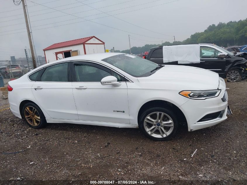 2018 Ford Fusion Hybrid Se VIN: 3FA6P0LU6JR172092 Lot: 39788047