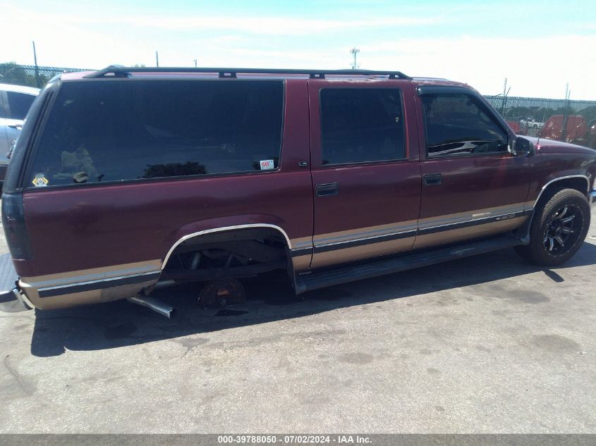 1999 Chevrolet Suburban 1500 Lt VIN: 1GNFK16R6XJ487667 Lot: 39788050