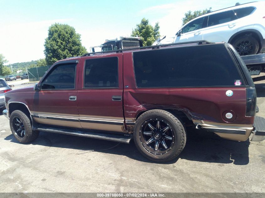 1999 Chevrolet Suburban 1500 Lt VIN: 1GNFK16R6XJ487667 Lot: 39788050