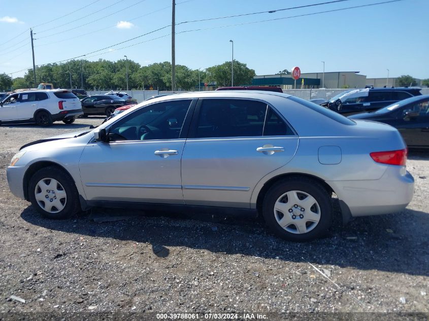 2005 Honda Accord 2.4 Lx VIN: 3HGCM56425G701006 Lot: 39788061