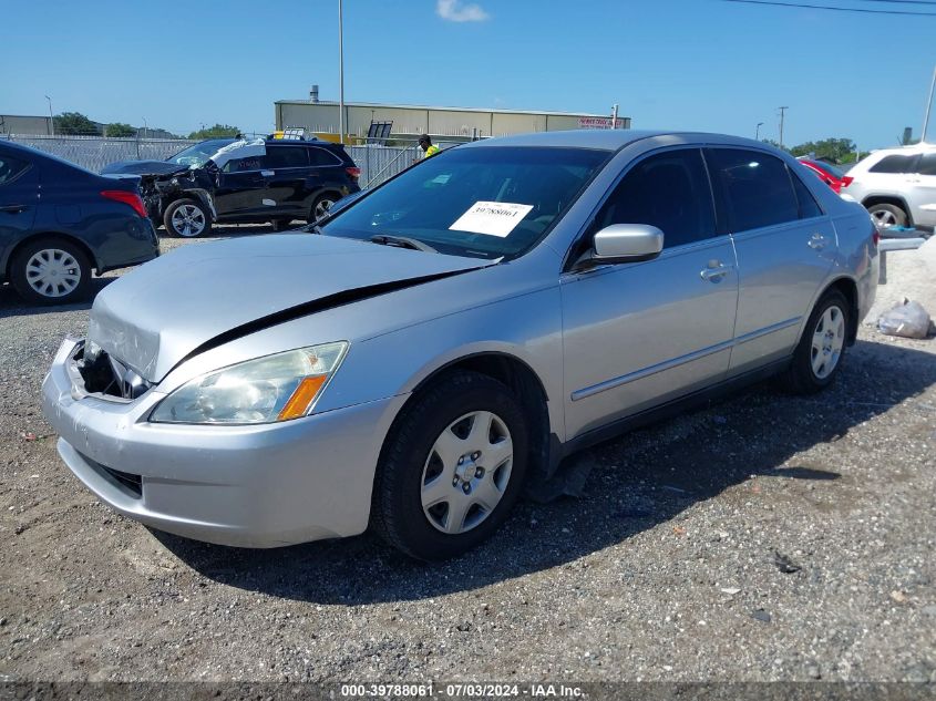 2005 Honda Accord 2.4 Lx VIN: 3HGCM56425G701006 Lot: 39788061