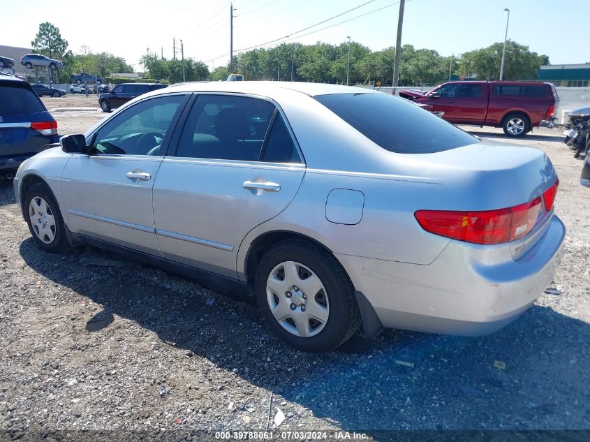 2005 Honda Accord 2.4 Lx VIN: 3HGCM56425G701006 Lot: 39788061