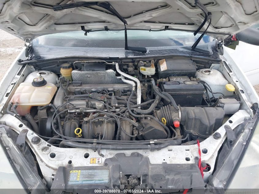 2004 Ford Focus Zts VIN: 1FAFP38Z14W110736 Lot: 39788070