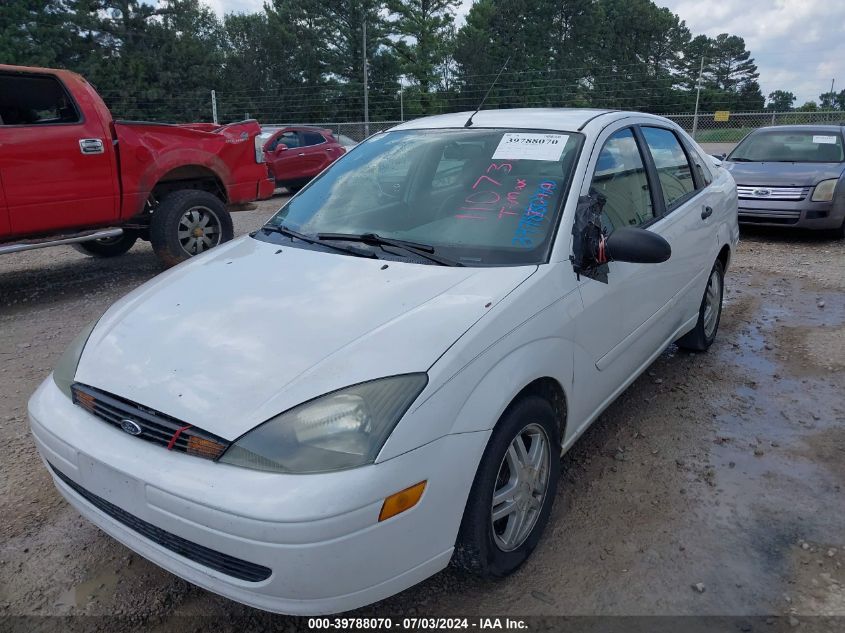 2004 Ford Focus Zts VIN: 1FAFP38Z14W110736 Lot: 39788070