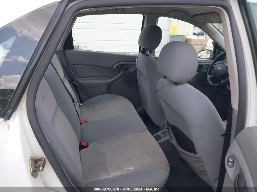 2004 Ford Focus Zts VIN: 1FAFP38Z14W110736 Lot: 39788070