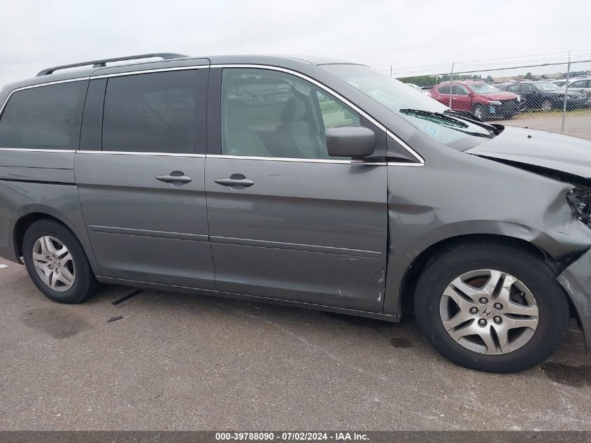 2007 Honda Odyssey Ex VIN: 5FNRL38477B422012 Lot: 39788090