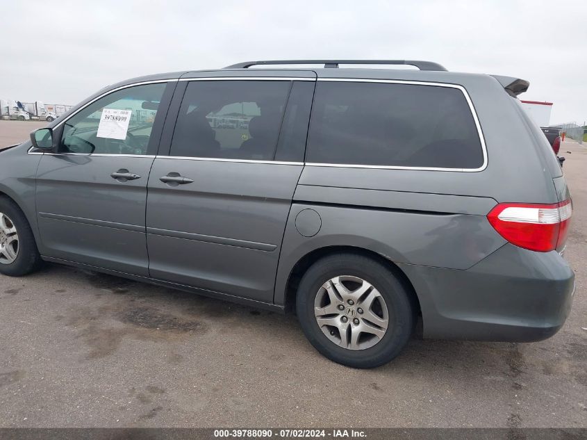 2007 Honda Odyssey Ex VIN: 5FNRL38477B422012 Lot: 39788090