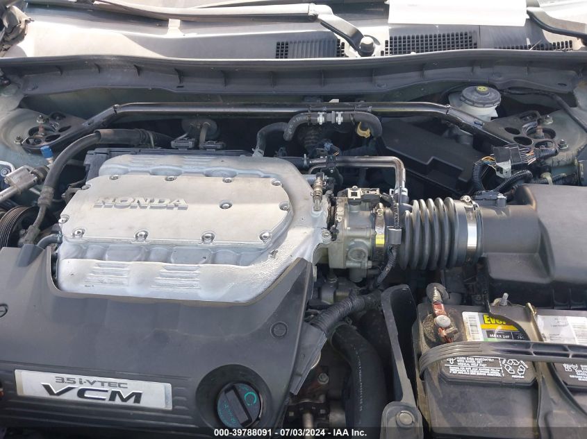 2009 Honda Accord Exl VIN: 1HGCP368X9A002614 Lot: 39788091