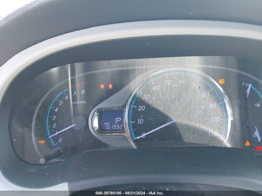 2012 Toyota Sienna Xle V6 8 Passenger VIN: 5TDYK3DC9CS260675 Lot: 39788100