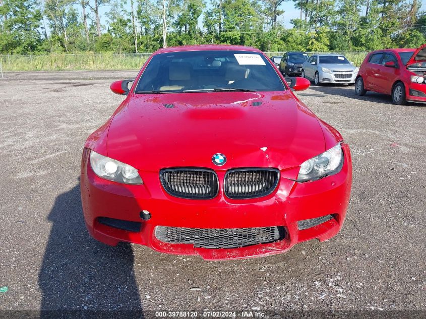 2011 BMW M3 VIN: WBSDX9C51BE584111 Lot: 39788120