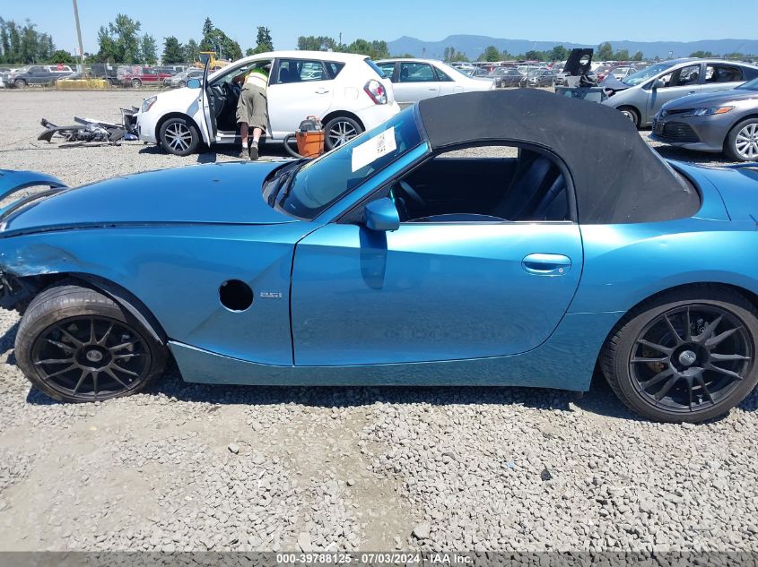 2003 BMW Z4 2.5I VIN: 4USBT334X3LR65851 Lot: 39788125