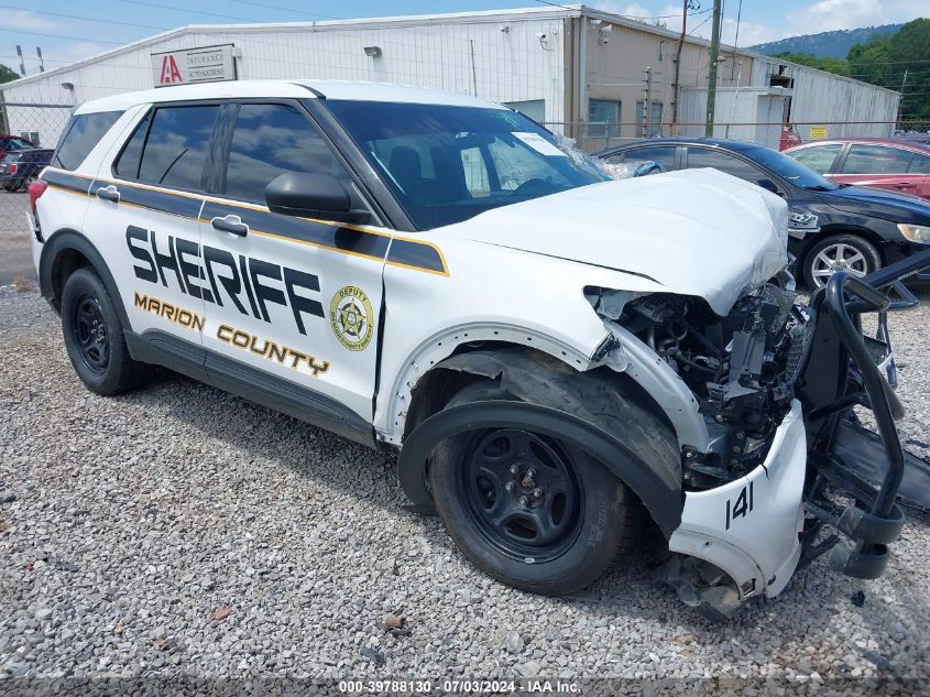 2022 Ford Police Interceptor Utility VIN: 1FM5K8AB2NGA04141 Lot: 39788130