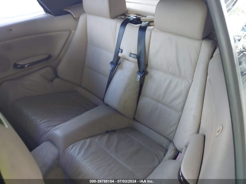 2002 BMW 330Ci VIN: WBABS53432JU89051 Lot: 39788154