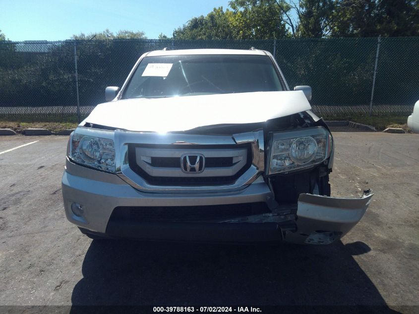 2011 Honda Pilot Ex-L VIN: 5FNYF4H57BB091118 Lot: 39788163