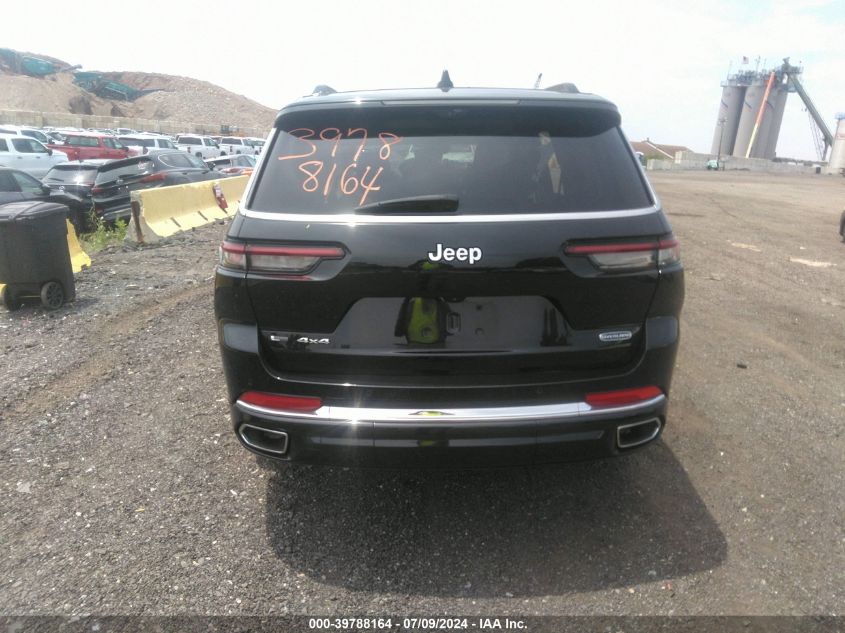 2022 Jeep Grand Cherokee L Overland 4X4 VIN: 1C4RJKDG1N8519624 Lot: 39788164