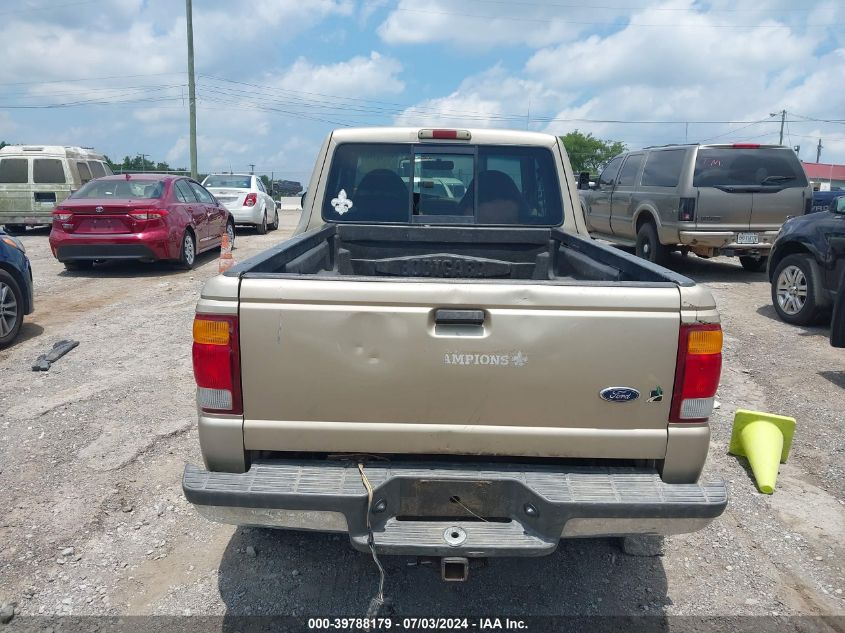 1999 Ford Ranger Xl/Xlt VIN: 1FTZR15V0XPA72390 Lot: 39788179