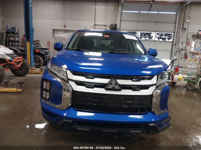 2021 Mitsubishi Outlander Sport 2.0 Es Awc VIN: JA4ARUAU5MU000278 Lot: 39788188