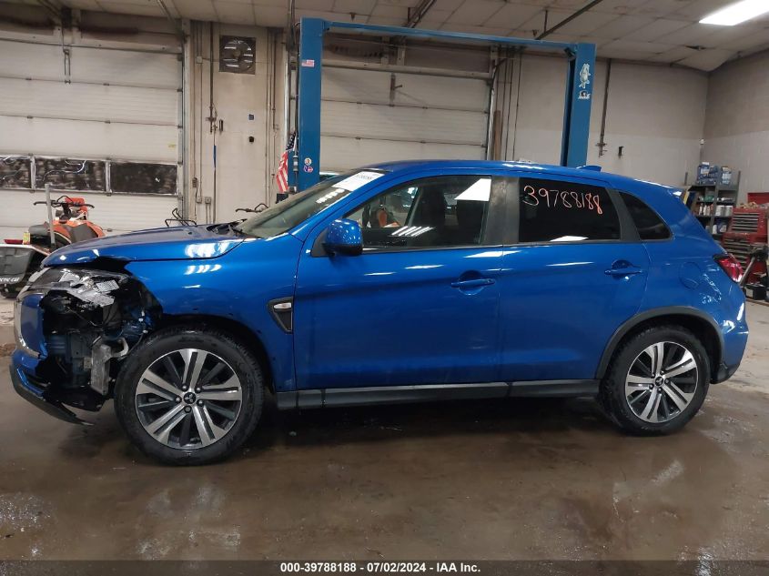 2021 Mitsubishi Outlander Sport 2.0 Es Awc VIN: JA4ARUAU5MU000278 Lot: 39788188