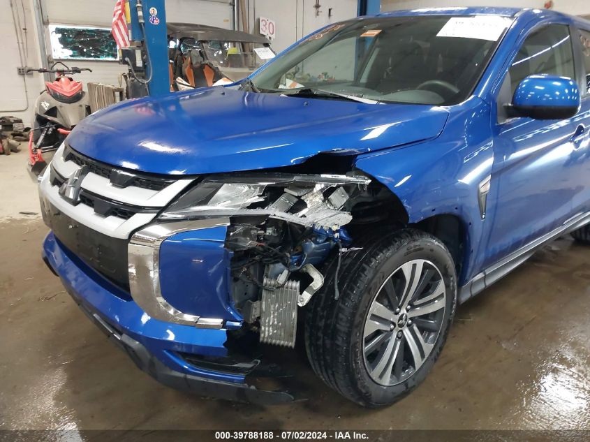 2021 Mitsubishi Outlander Sport 2.0 Es Awc VIN: JA4ARUAU5MU000278 Lot: 39788188