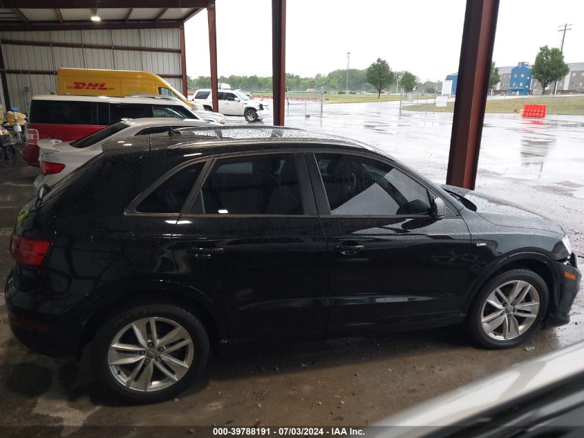 2018 Audi Q3 2.0T Premium/2.0T Sport Premium VIN: WA1ECCFS7JR027680 Lot: 39788191