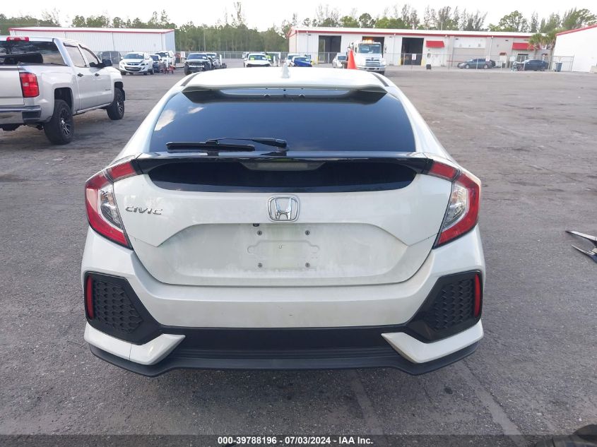 2018 Honda Civic Ex VIN: SHHFK7H50JU230796 Lot: 39788196