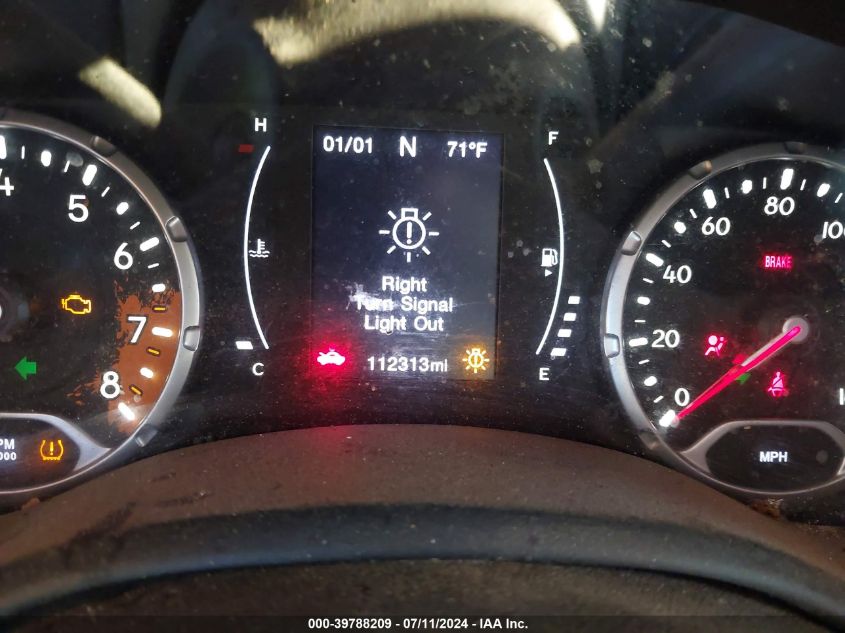 2017 Jeep Renegade Latitude 4X4 VIN: ZACCJBBB4HPF46648 Lot: 39788209