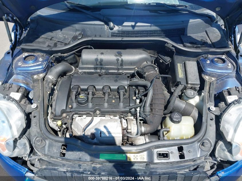 2008 Mini Cooper S VIN: WMWMF73588TT91244 Lot: 39788216