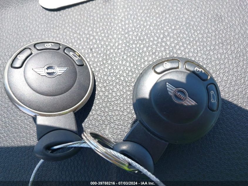 2008 Mini Cooper S VIN: WMWMF73588TT91244 Lot: 39788216