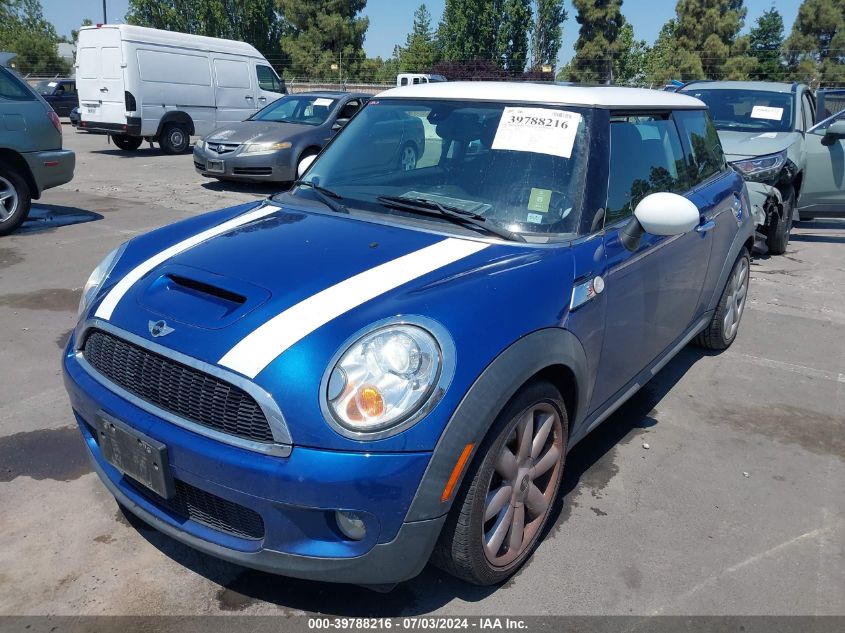 2008 Mini Cooper S VIN: WMWMF73588TT91244 Lot: 39788216