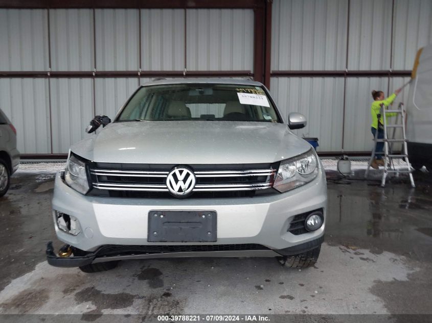 2013 Volkswagen Tiguan Se VIN: WVGBV7AX4DW508453 Lot: 39788221