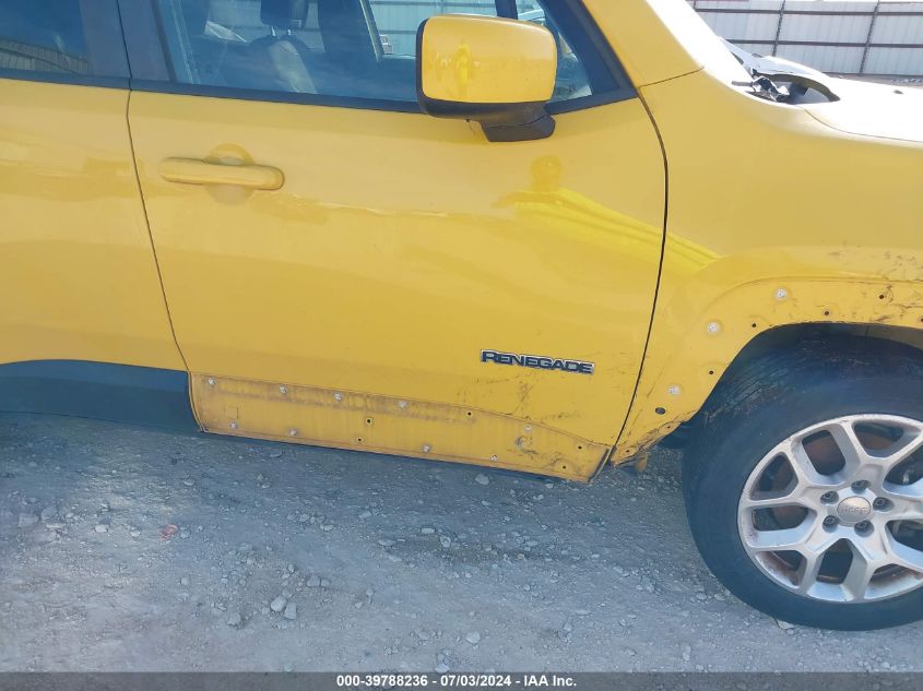 2015 Jeep Renegade Latitude VIN: ZACCJABT0FPB81899 Lot: 39788236