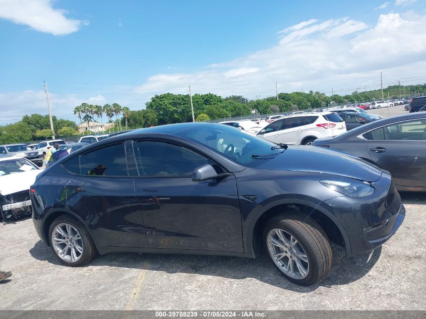 2024 Tesla Model Y Long Range Dual Motor All-Wheel Drive VIN: 7SAYGAEE6RF080365 Lot: 39788239