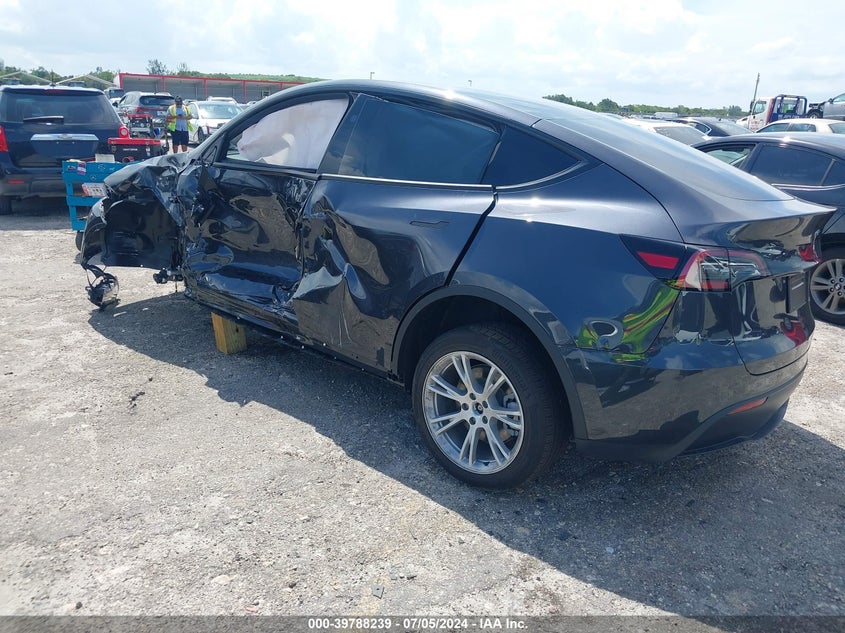 VIN 7SAYGAEE6RF080365 2024 TESLA MODEL Y LONG RANGE DUAL MOTOR ALL-WHEEL DRIVE