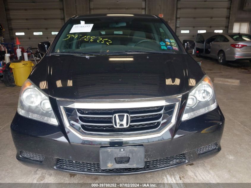 2010 Honda Odyssey Ex-L VIN: 5FNRL3H79AB096148 Lot: 39788252