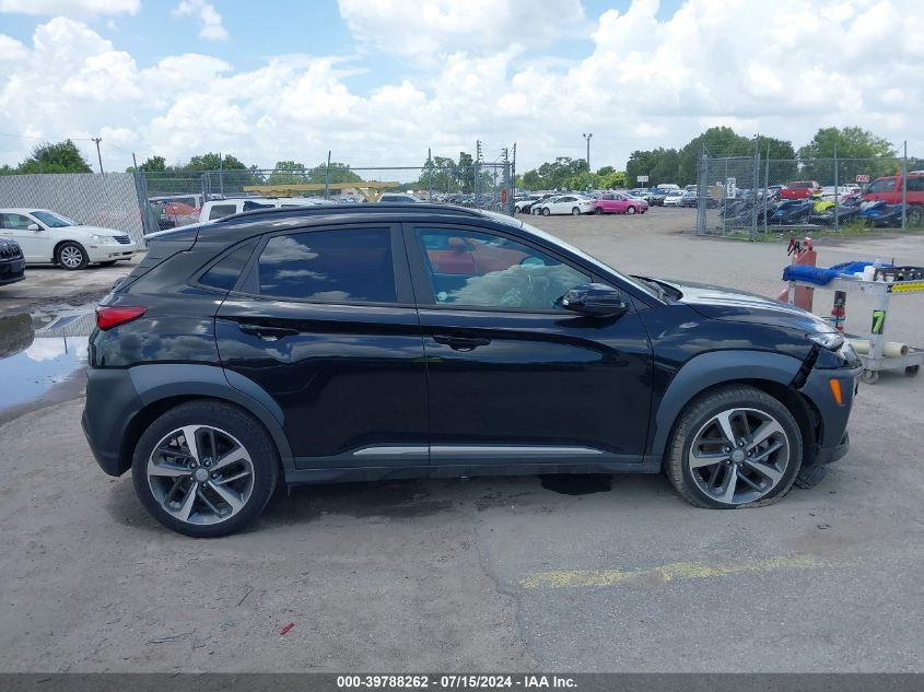 2021 Hyundai Kona Limited VIN: KM8K33A51MU730750 Lot: 39788262