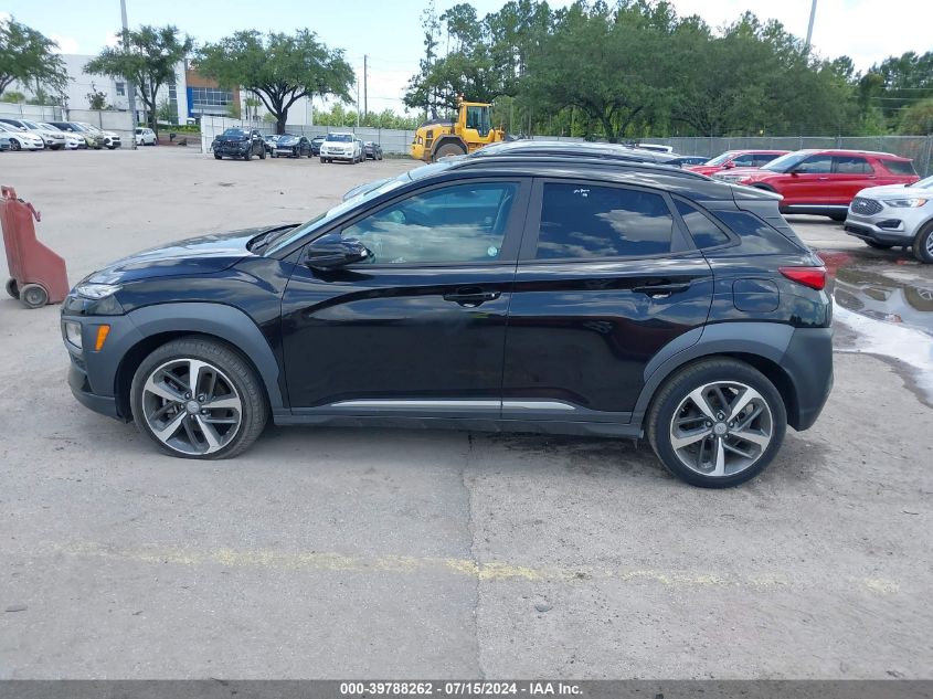 2021 Hyundai Kona Limited VIN: KM8K33A51MU730750 Lot: 39788262