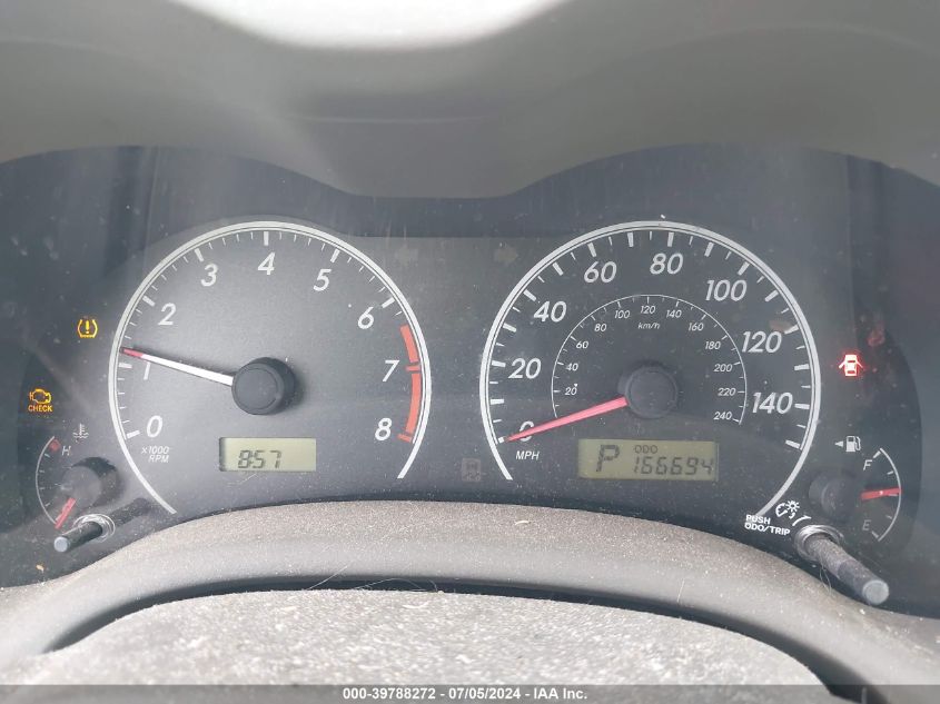 2009 Toyota Corolla Le VIN: 1NXBU40E59Z003476 Lot: 39788272