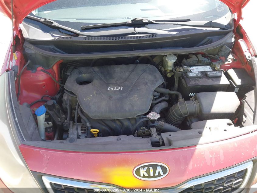 2012 Kia Rio Sx VIN: KNADN4A30C6051824 Lot: 39788285