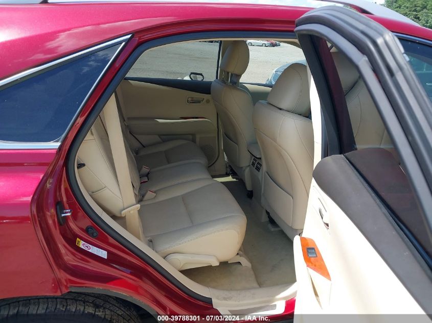 2010 Lexus Rx 450H VIN: JTJBC1BA0A2403684 Lot: 39788301