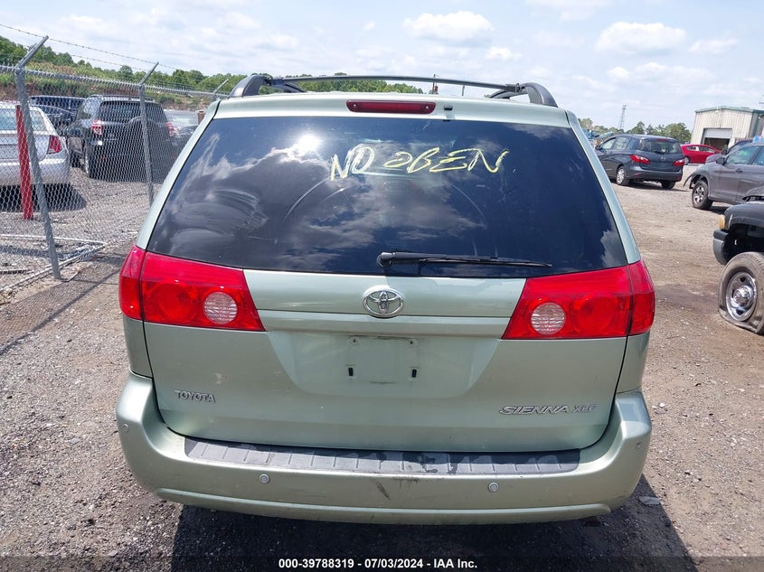 2010 Toyota Sienna Xle VIN: 5TDYK4CC1AS298664 Lot: 39788319