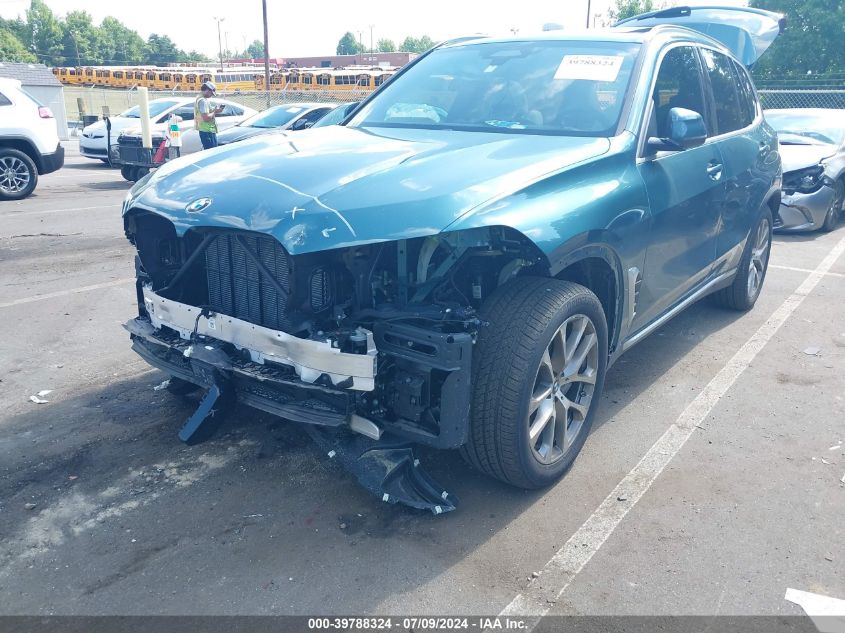 2024 BMW X5 xDrive40I VIN: 5UX23EU09R9V36217 Lot: 39788324