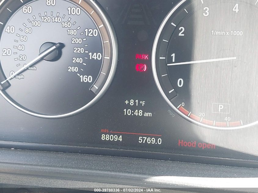 2011 BMW 535I xDrive VIN: WBAFU7C56BC877198 Lot: 39788336